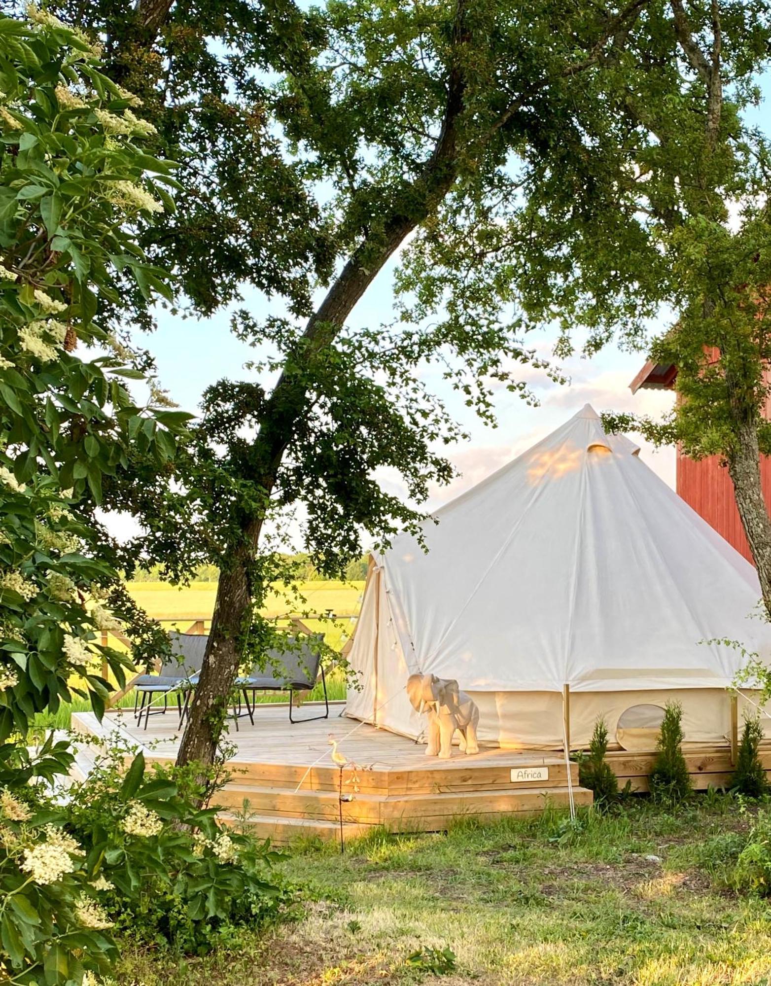 Soerby Glamping 호텔 Klockrike 외부 사진