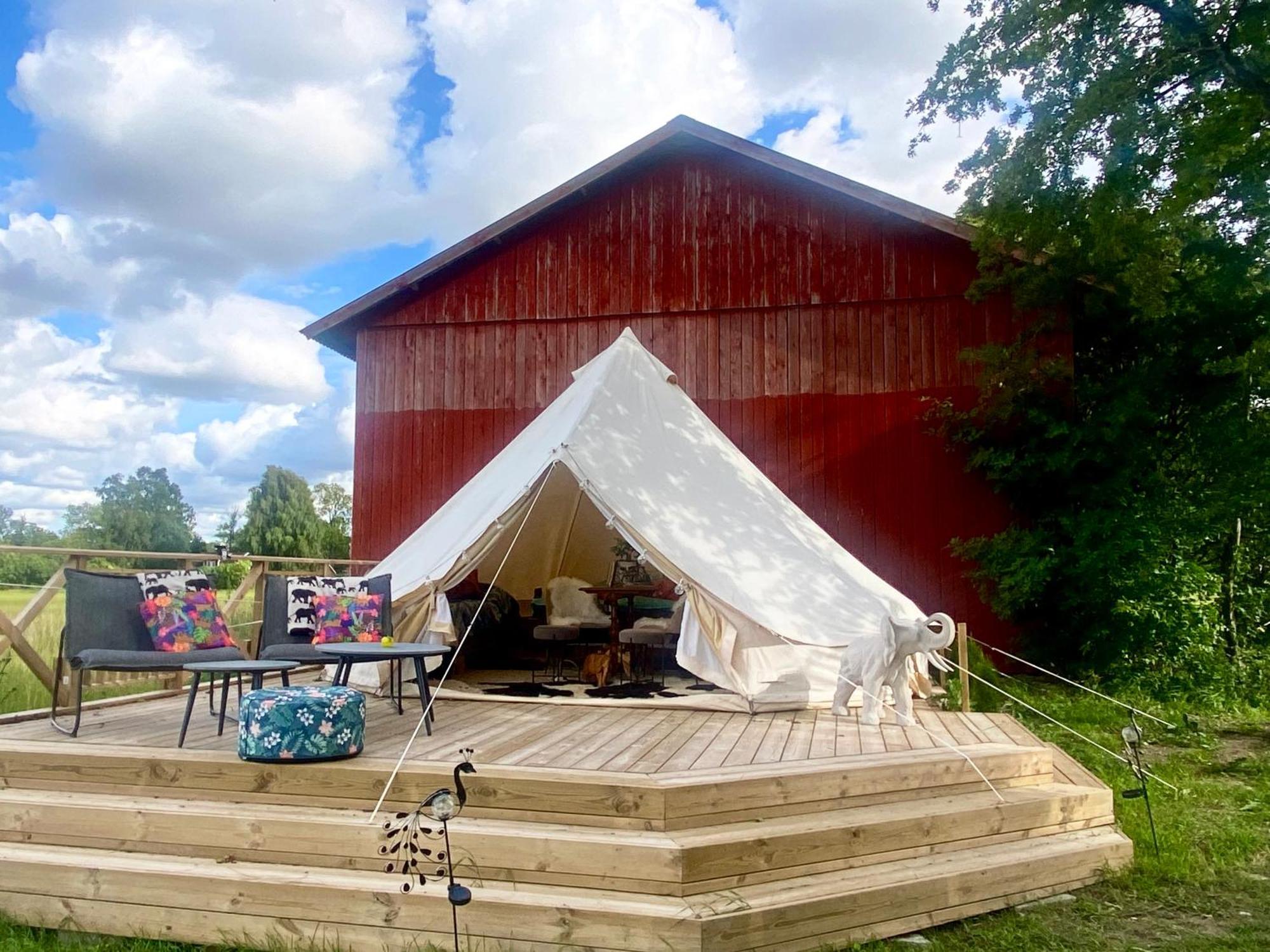 Soerby Glamping 호텔 Klockrike 외부 사진
